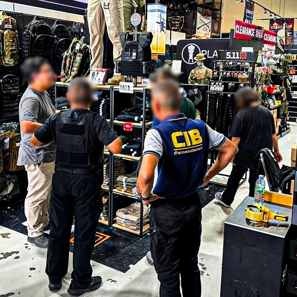 Customers make purchases in-store Valor Tactical Store ร้าน เวเลอร์ แทคติคอล 03